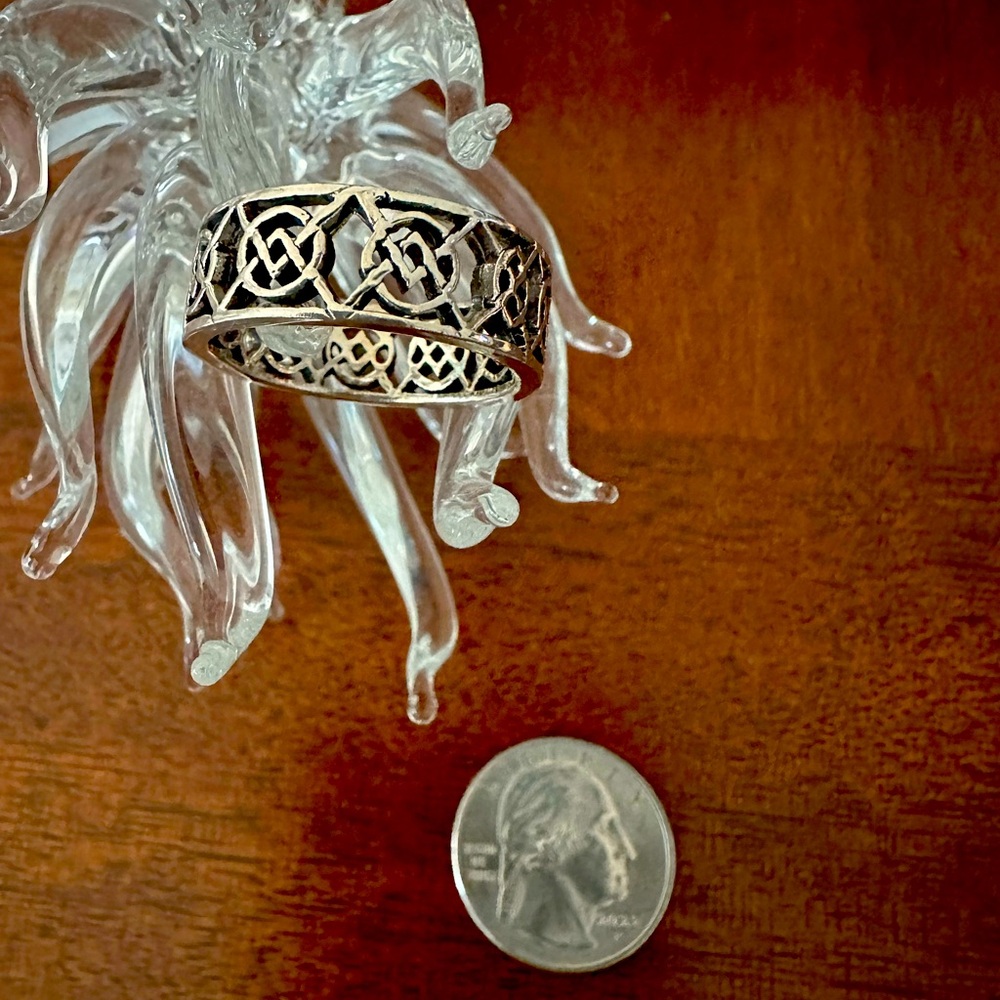 Handmade Celtic Sterling Ring